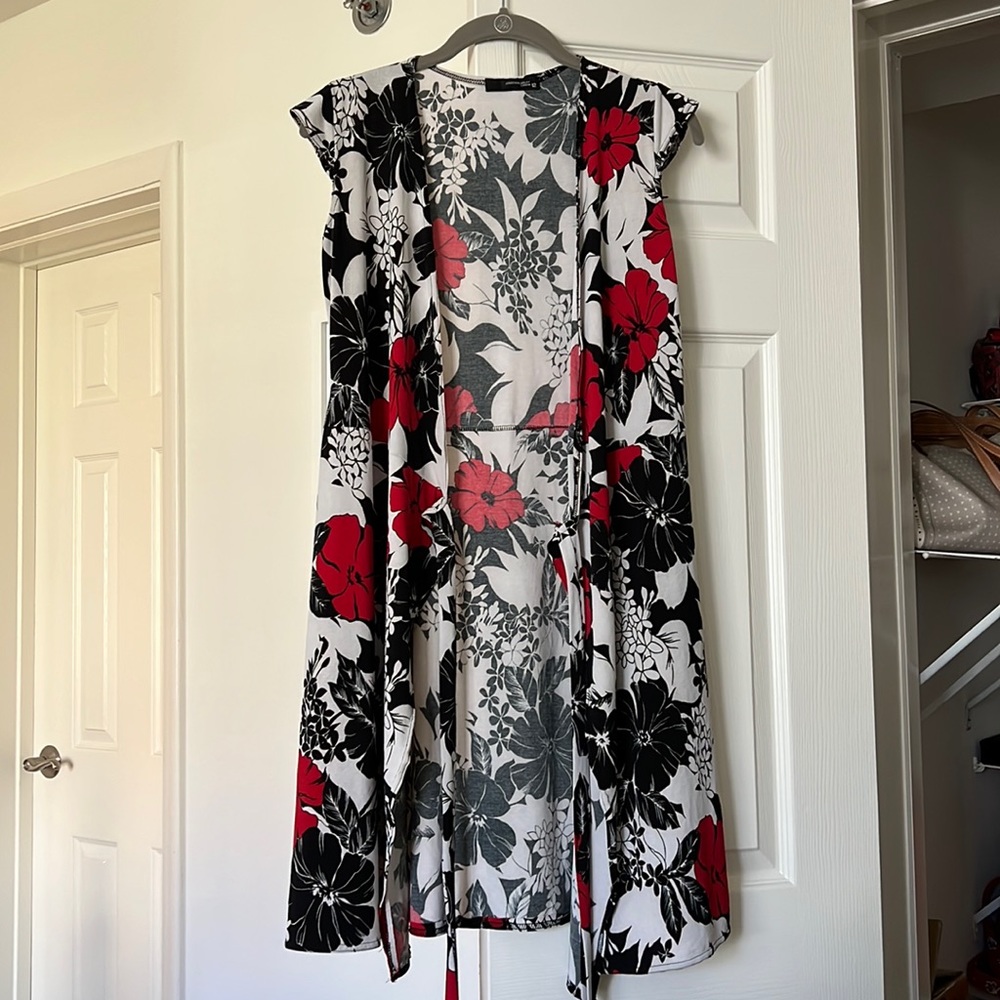 Jonathon Disley wrap dress size 12. Good condition.